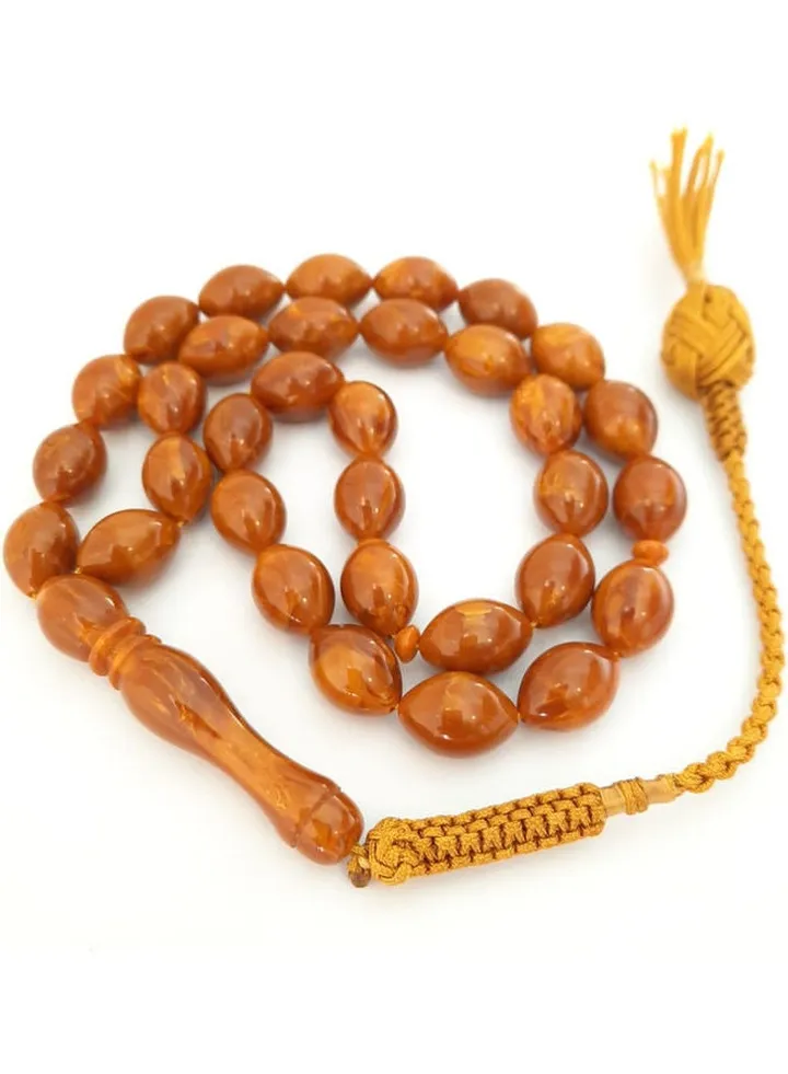 Poland Amber Sand Honey Prayer Beads