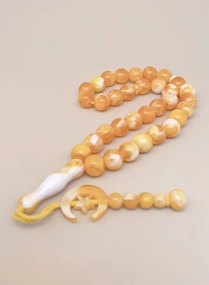 3 Pack/33 Acrylic Prayer Beads/Tasbih/12mm