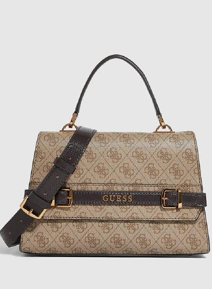 Borsa a mano Sestri flap Brown