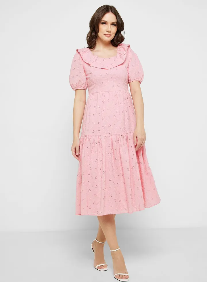 Schifli Tiered Dress
