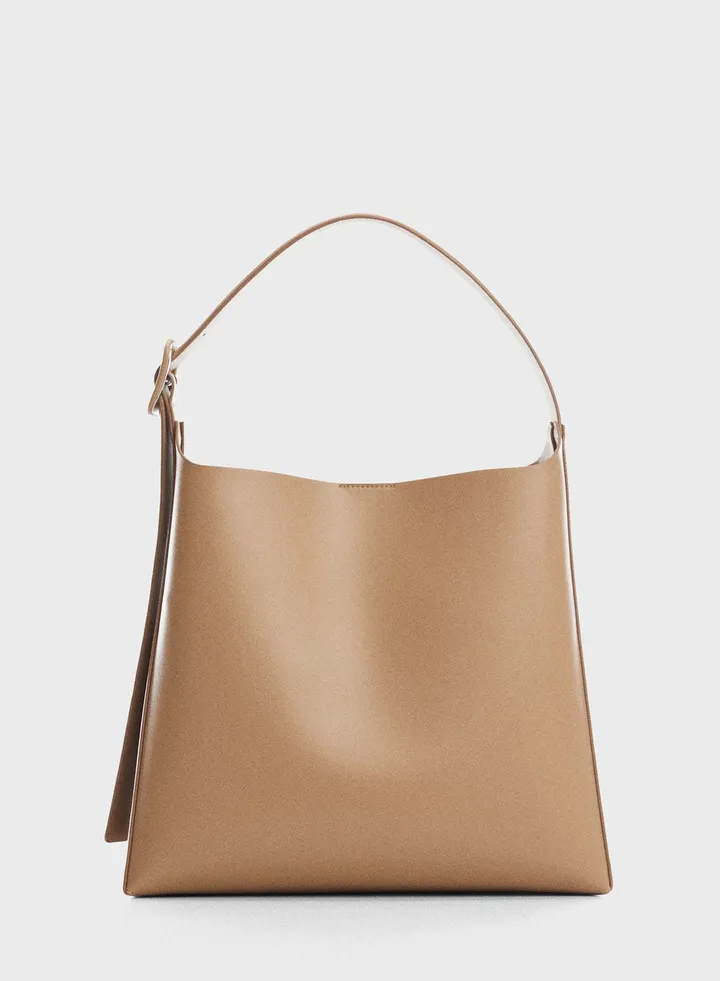 Top Handle Zip Over Tote