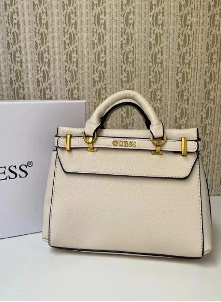 Sestri Pebbled Faux Leather Satchel Bag
