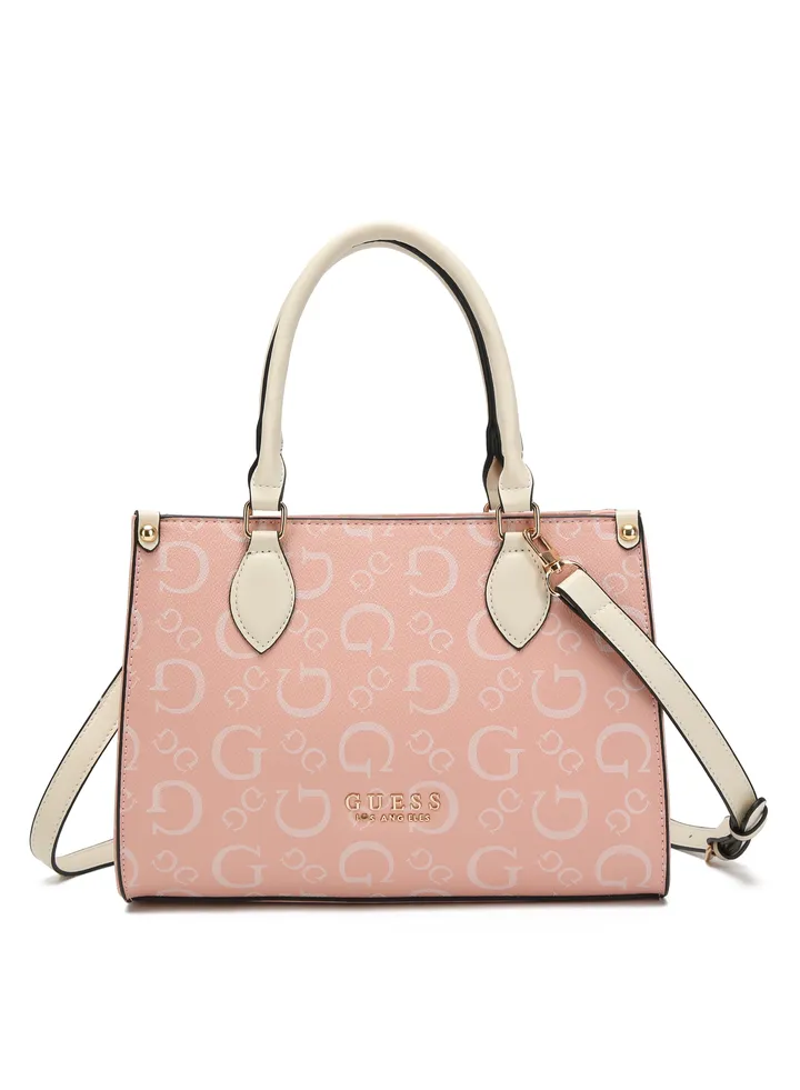 GUESS Oak Park Tote Bag Rose