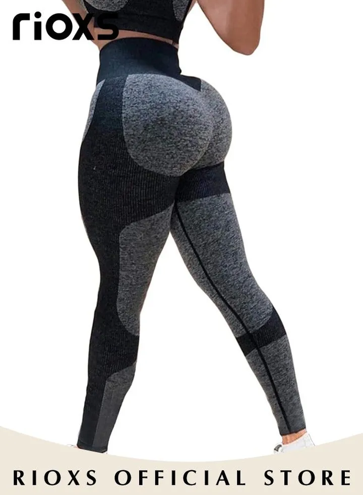 Women's High Waisted Skinny Yoga Pants Slim Fit Sports Leggings Tights