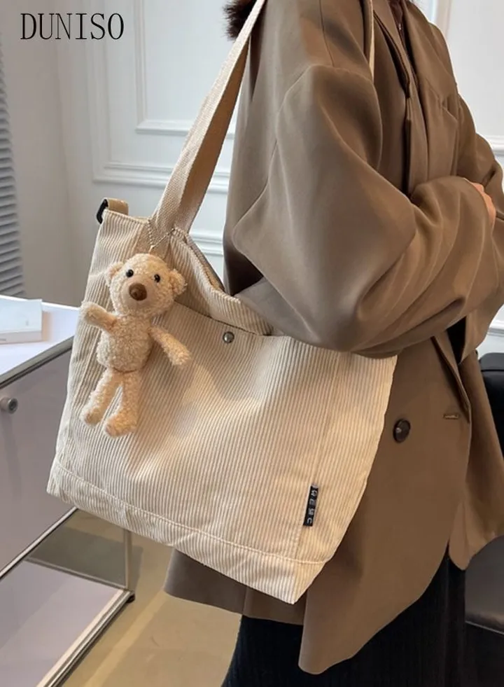 Women's Shoulder Tote Bag Handbag For Women Large Capacity Bucket Bag Fashionable Travel Messenger Shoulder Bag for Ladies Girls College Students