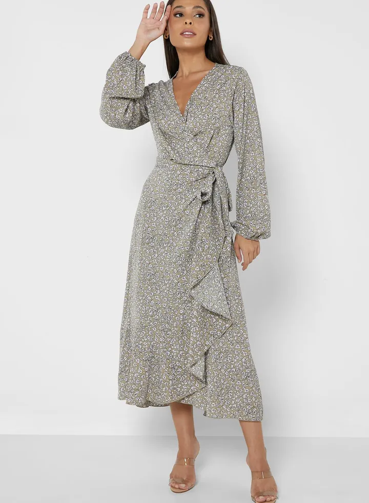 Belted Midi Dress