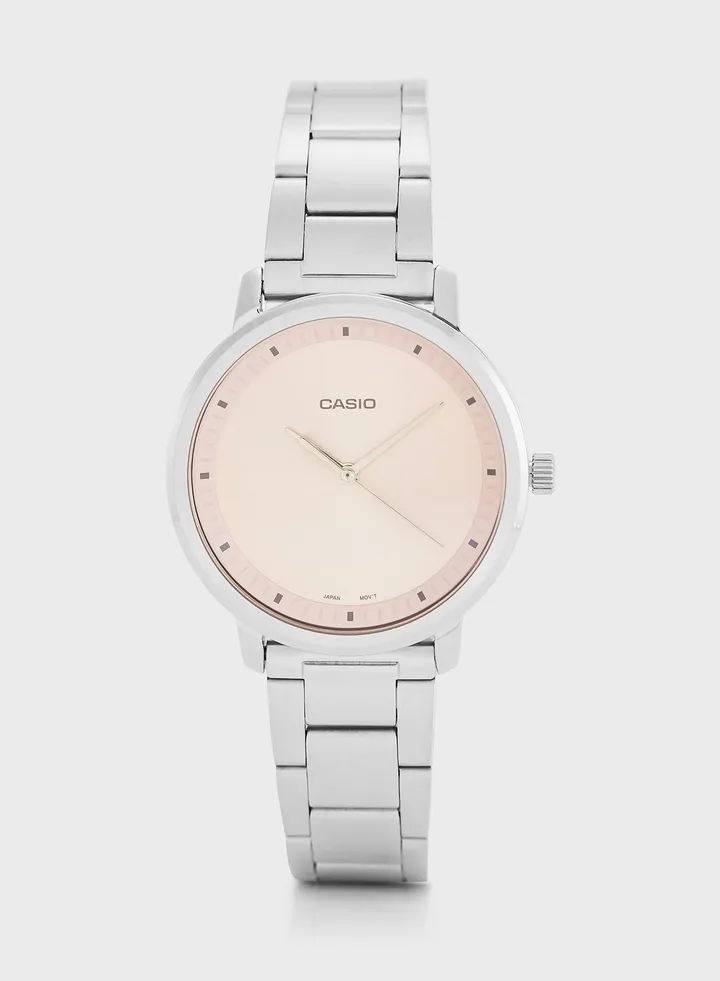 Steel Strap Analog Watch