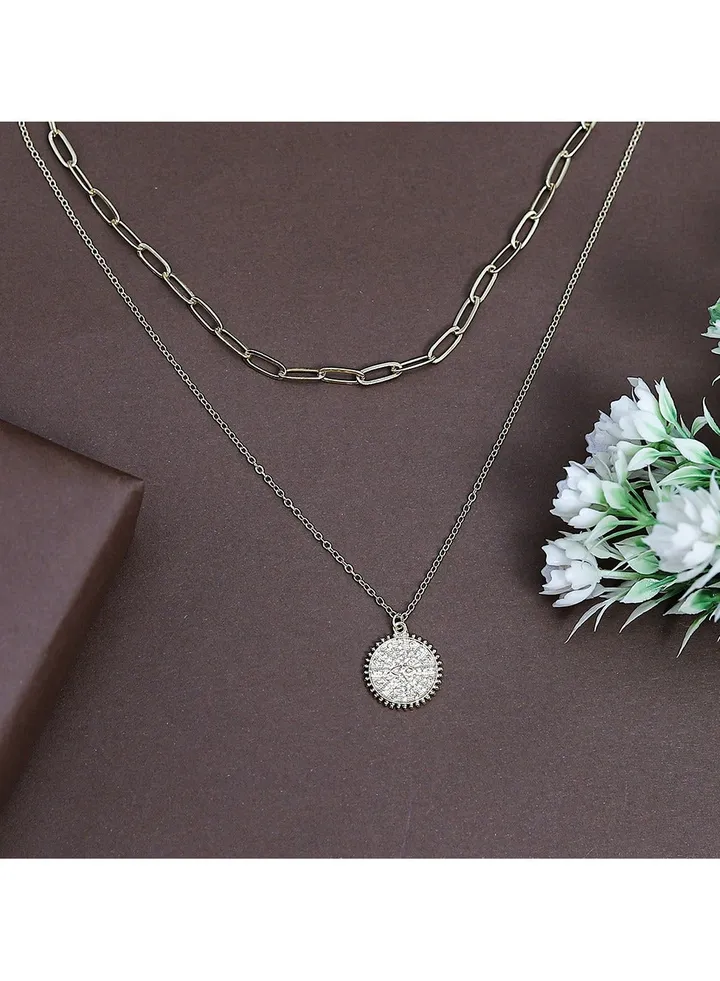 Eye&Ball Necklaces Of Fluffy Women's Accessories-Gold