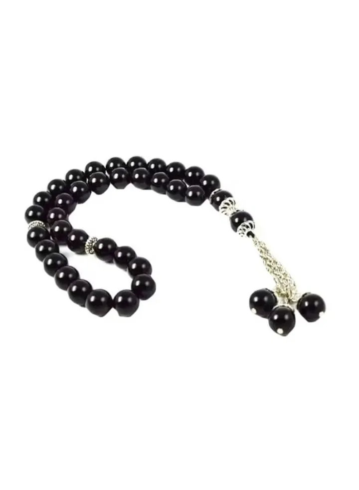 Natural Black Onyx Stone Tasbih