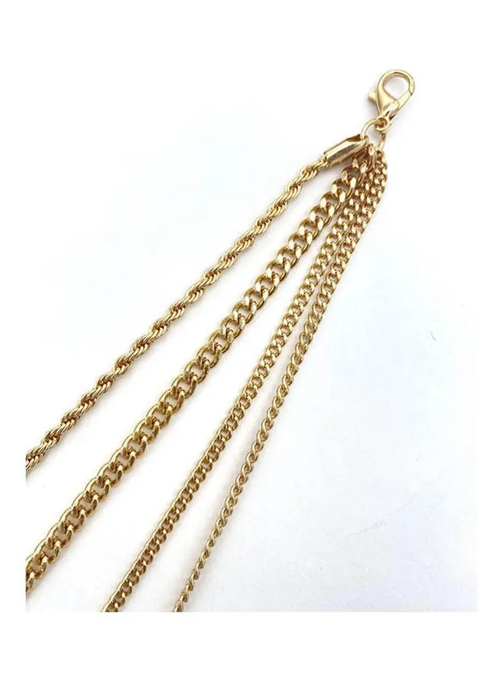 Chains Necklace Metal Plated