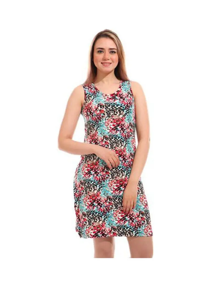 Home Wear Sleep Shirt Cash Mayo Dress Turquoise
