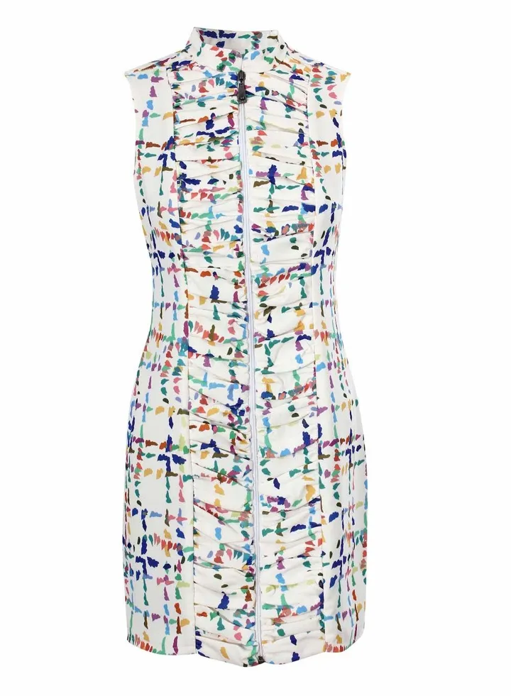 Dress with Front Zip