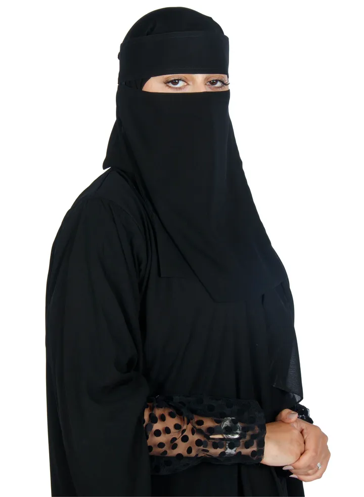 Long Islamic women's niqab 530