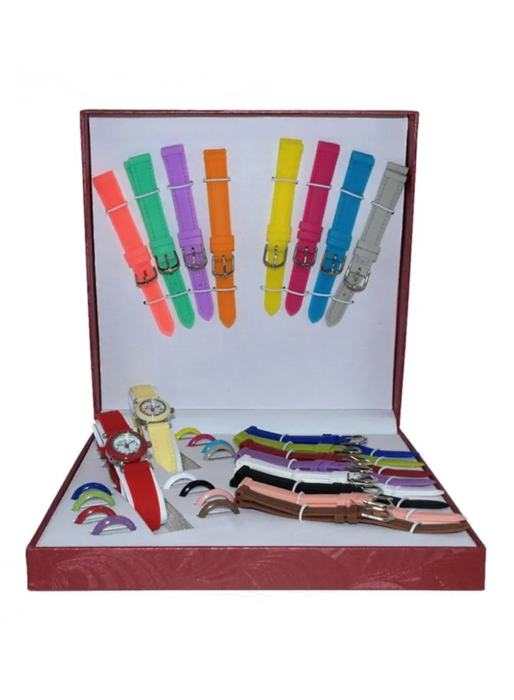 women Casual Analog Watch Gift Set LJ_2623D