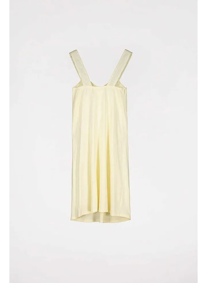 Maternity nightdress with straps