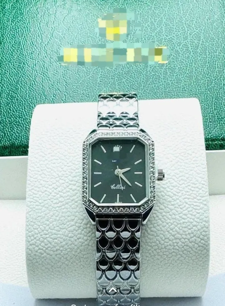 Chain Watch, Women's Fashion Trendy Style, Students, Women's College, Temperament, Simple Bracelet Watch Silver
