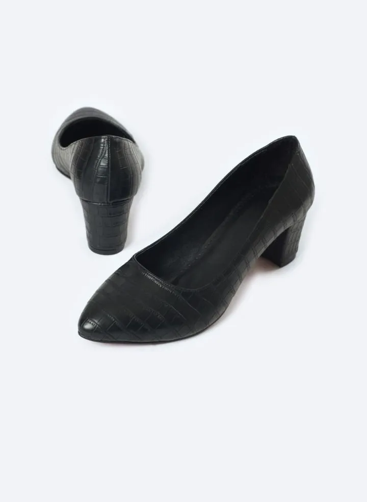 Shoes Mid Heels Crocodile