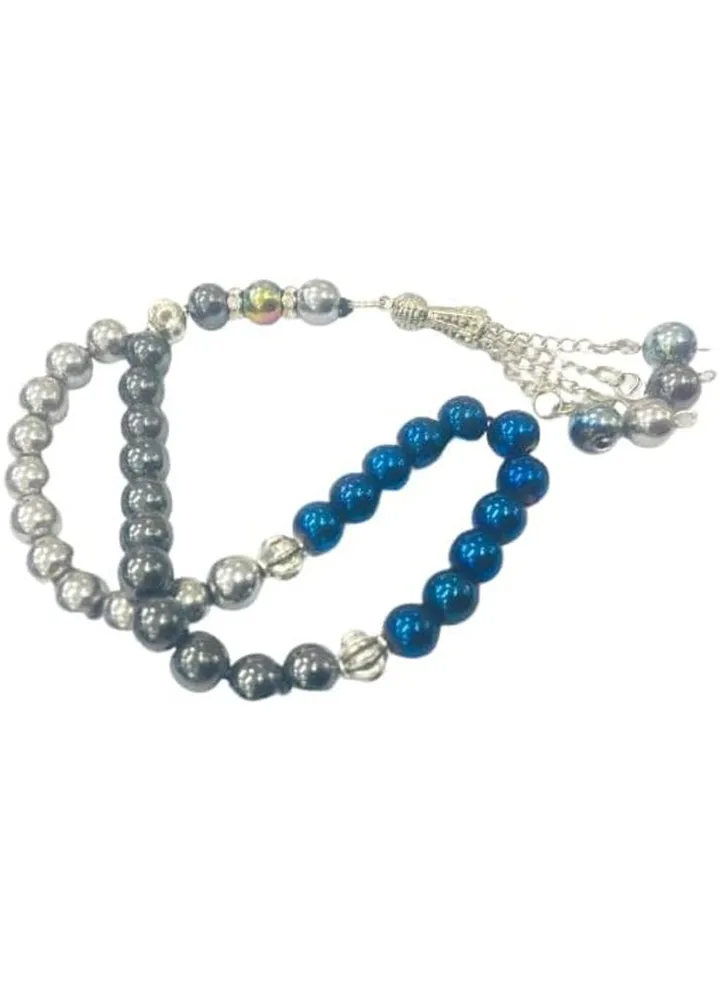 Elegant - Natural Hematite 33 Beads Rosary