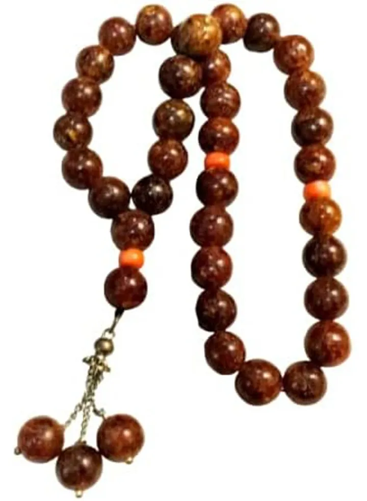 Real & Natural German Amber 33 Beads Rosary