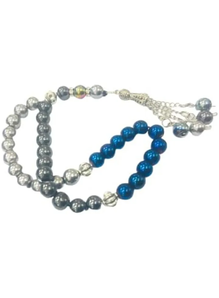Natural Hematite Stone 33 Beads Rosary