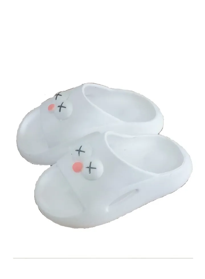 Milo Slippers- white - Summer 2024