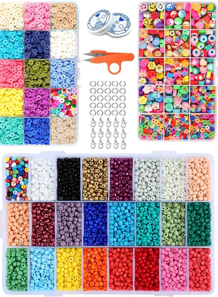 Premium beads kit for jewelery making