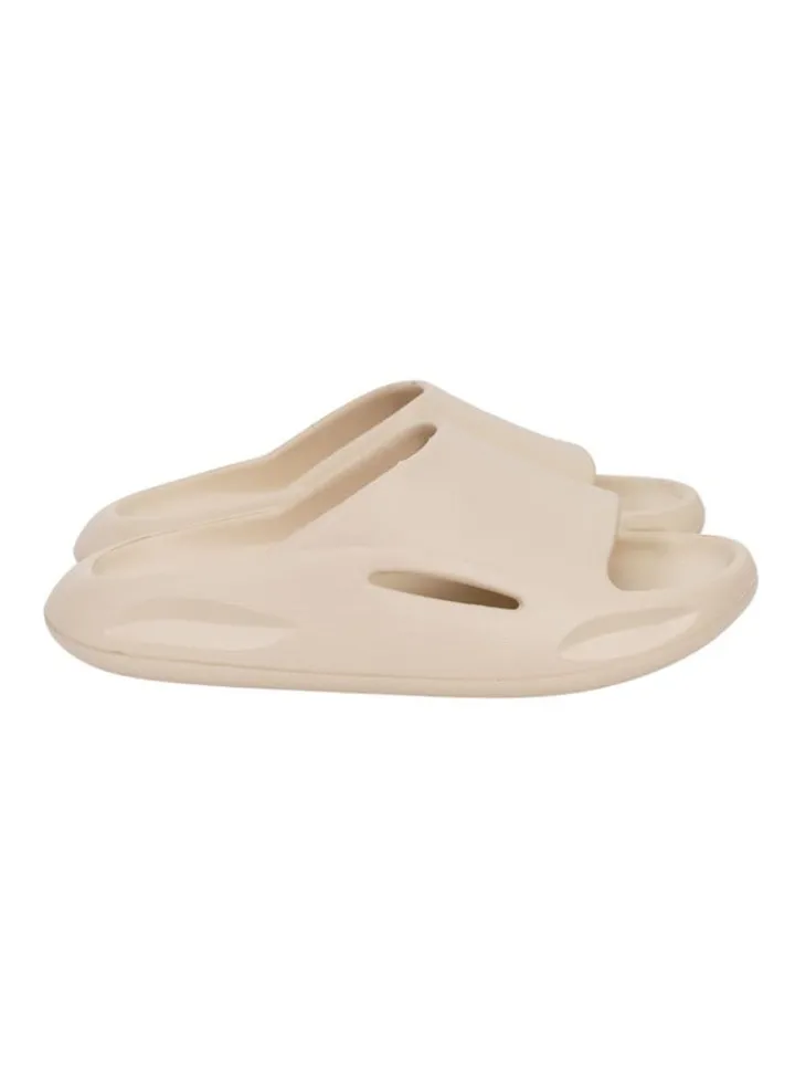 CUBS Kids Pillow Slipper High Platofm Beige 30/31