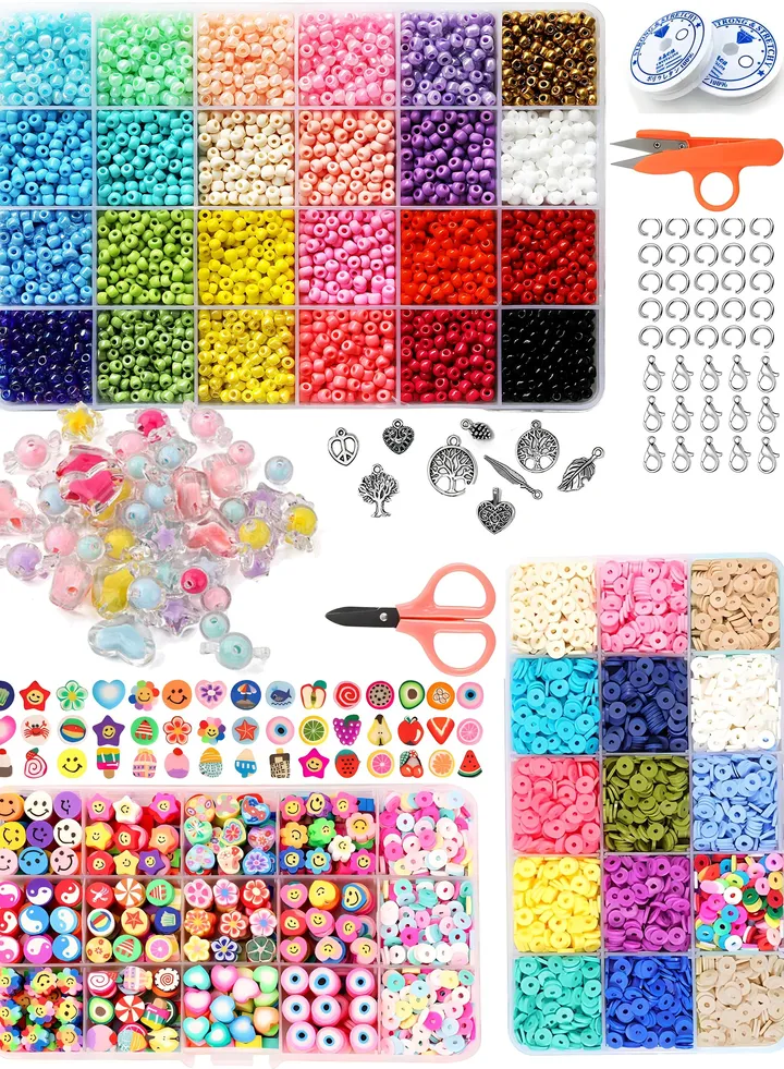 Premium beads kit for jewelery making