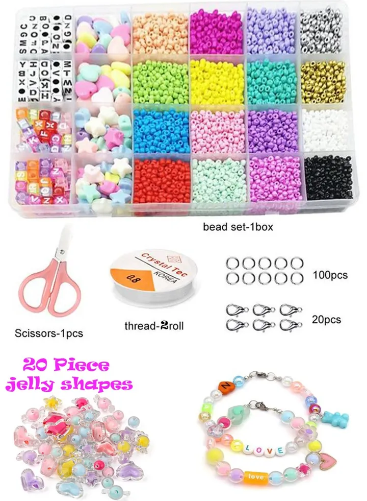 Beads accessories making starter jelly 1kit 