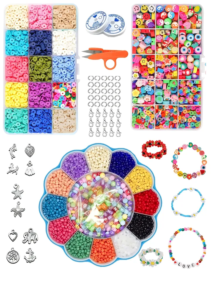 Premium beads kit for jewelery making