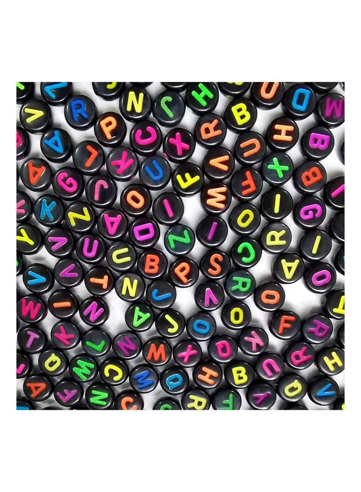 Alphabet Beads 1000pcs 4x7mm