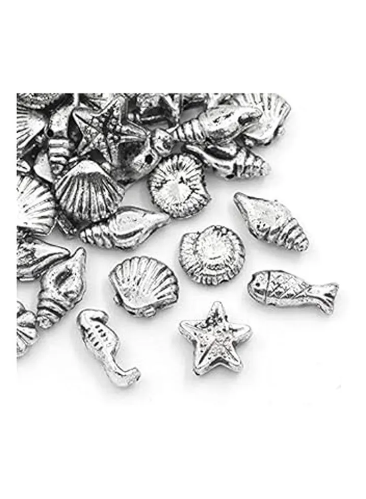 Beads in shape of Seashells & fish Creatures