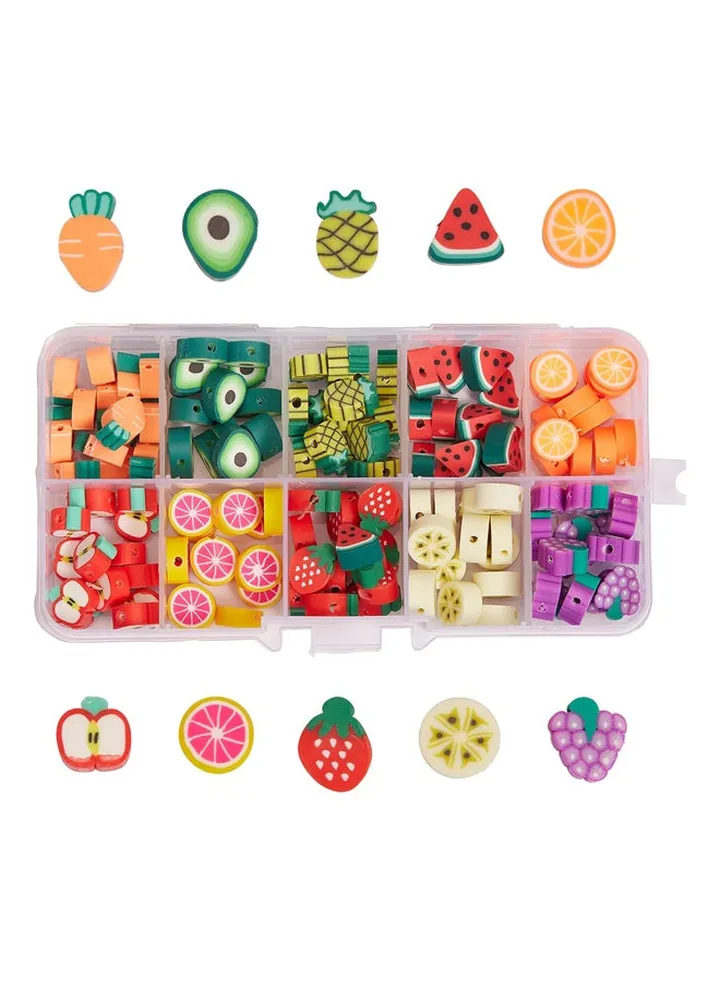 Fruit Loose Beads 150 pcs