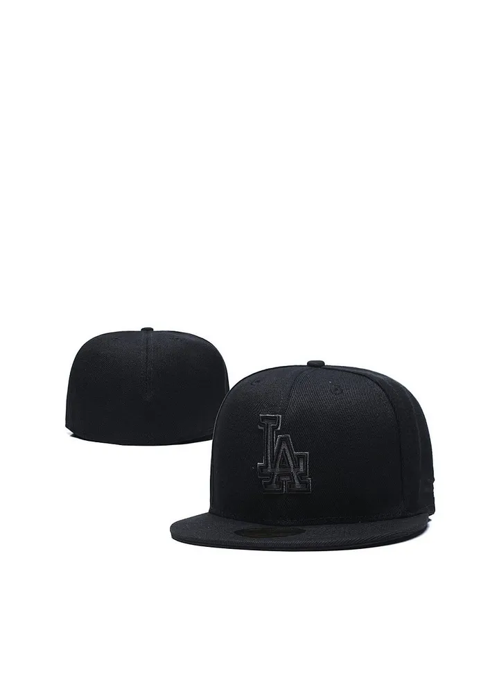 NEW York 3D Embroidered Fitted Baseball Team Cap with Closed Back for Sun Protection-57.7CM