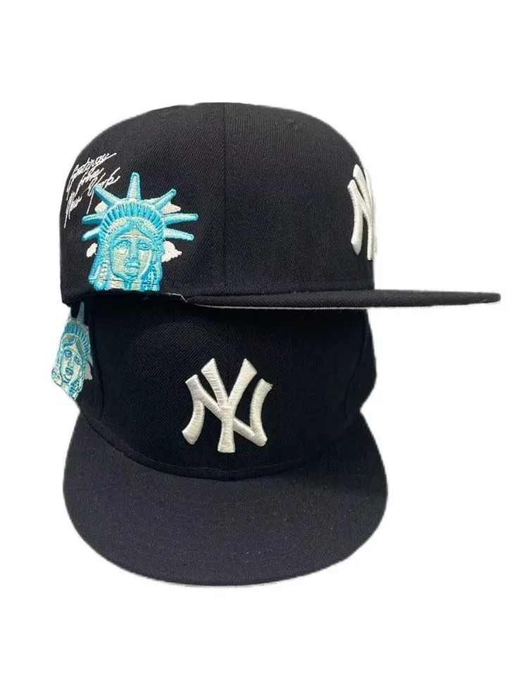 NEW ERA 3D Embroidered Fitted Baseball Team Cap with Closed Back for Sun Protection