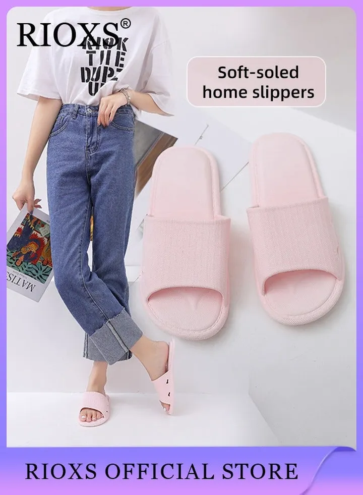 Unisex Shower Slippers Mens Womens Anti-slip Flat Sandal Slippers For Bathroom Or Indoor Use