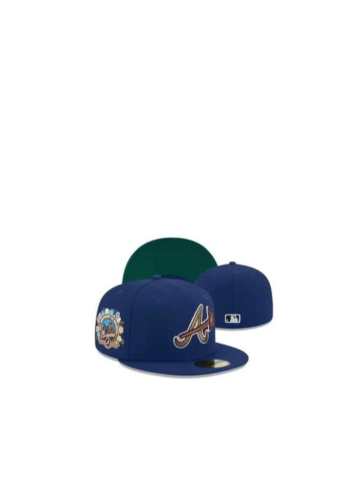 NEW ERA 3D Embroidered Fitted Baseball Team Cap with Closed Back for Sun Protection