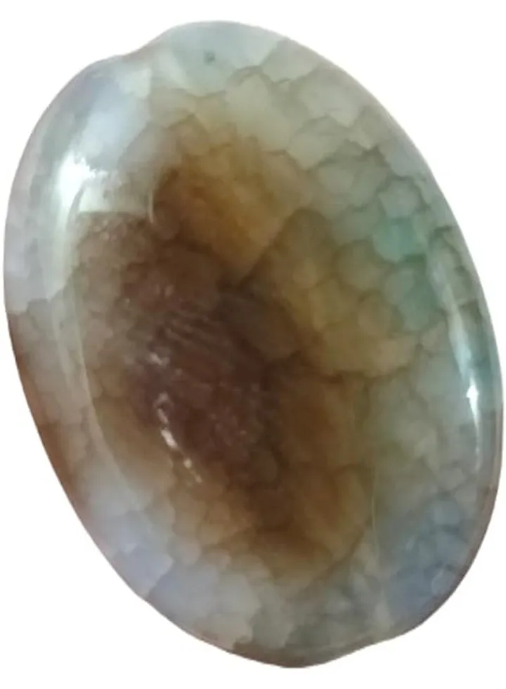Natural Oval Shape Agate Gemstone