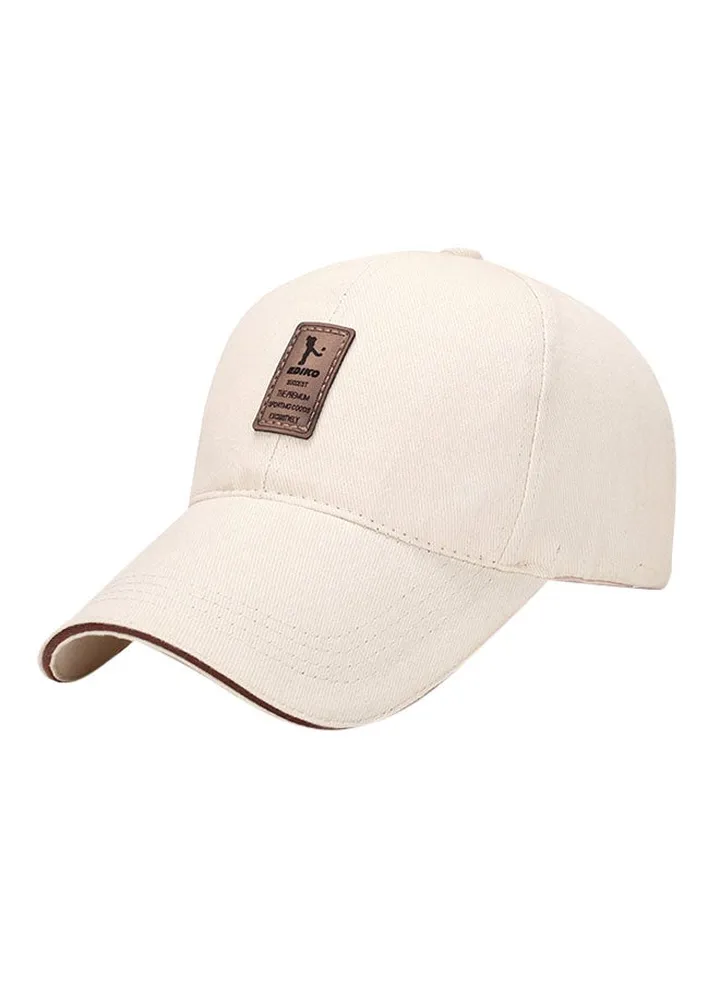 Baseball Snapback Cap White