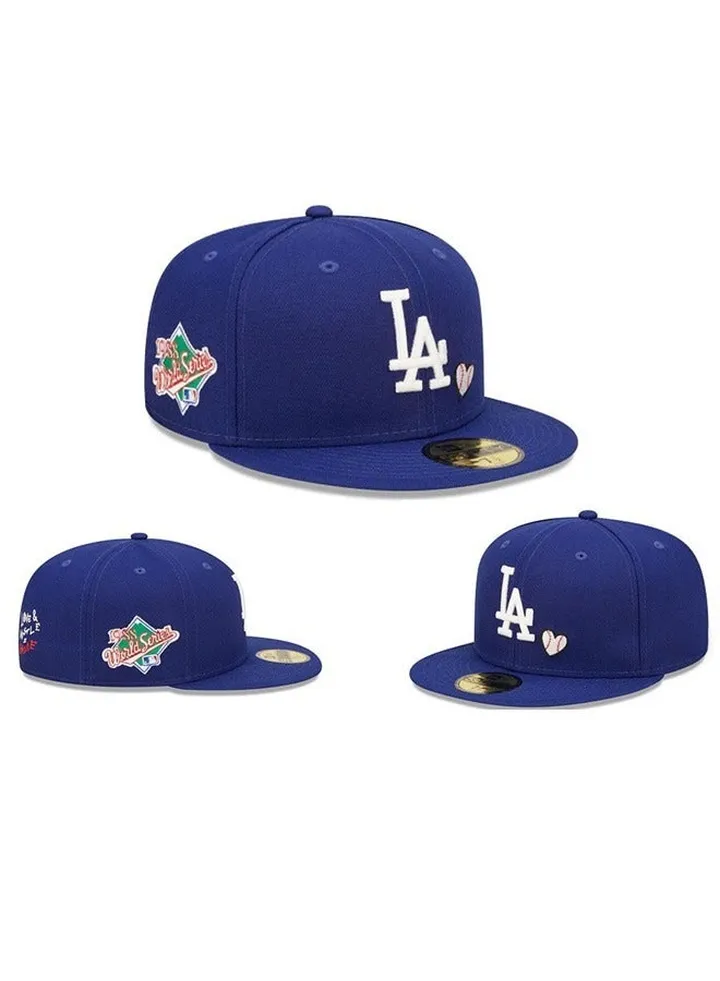 NEW ERA 3D Embroidered Fitted Baseball Team Cap with Closed Back for Sun Protection