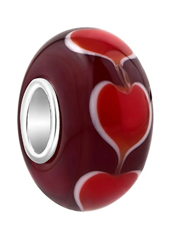 Brass Heart Beads