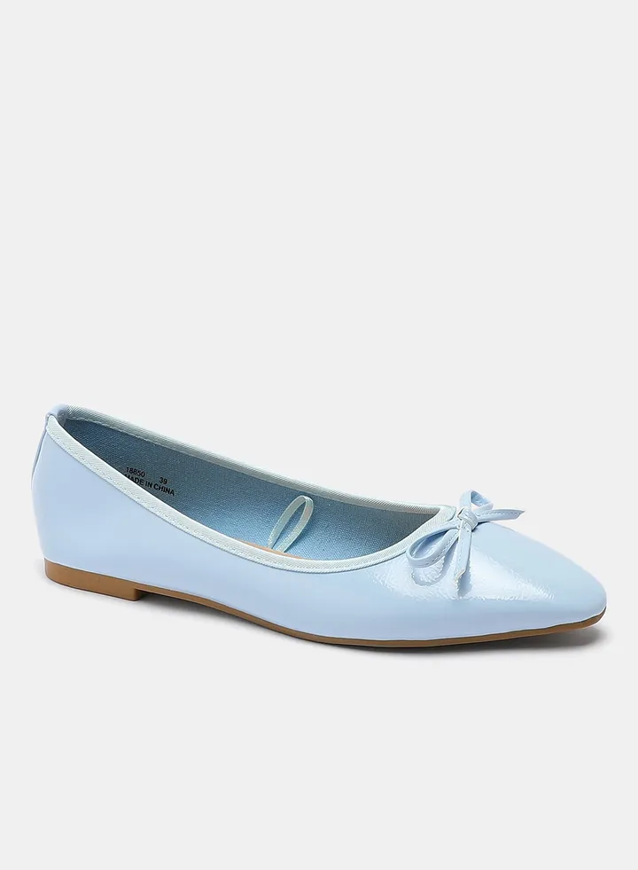 Casual Flat Ballerinas Blue