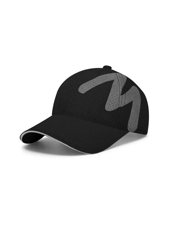 Baseball Cap Mens - Running Cap Quick Dry Sports Cap Mesh Reflective Brim Breathable Sun Hat Unisex Lightweight Adjustable Summer Hats for Outdoor