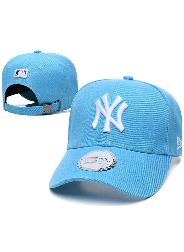 NY Embroidery Hip Hop Snapback Hat Black