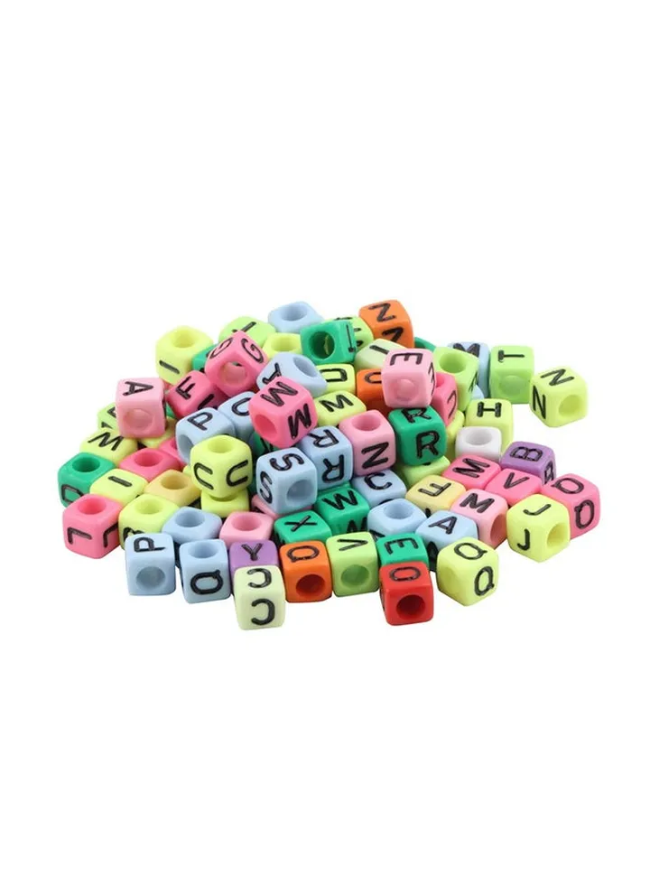 Alphabet Letter Acrylic Beads