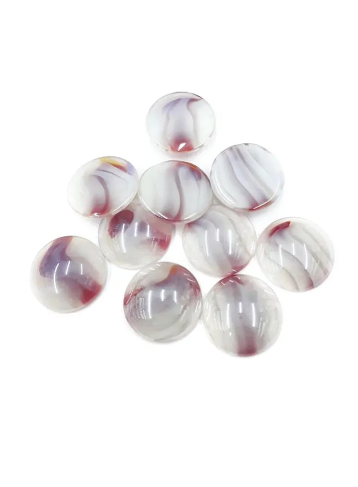 25-Piece Glass Beads
