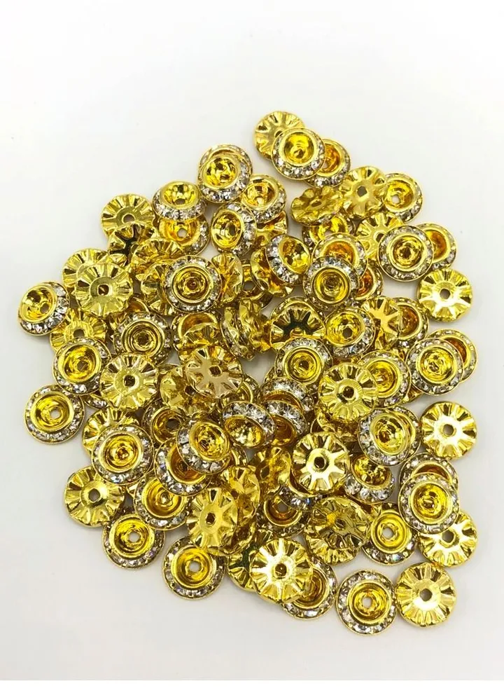 36-Piece Jewelry Making Ring Shaped beads 9mm