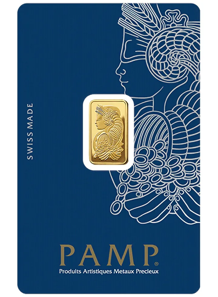 Suisse Pamp Queen 24K (999.9) 2.5g Gold Bar