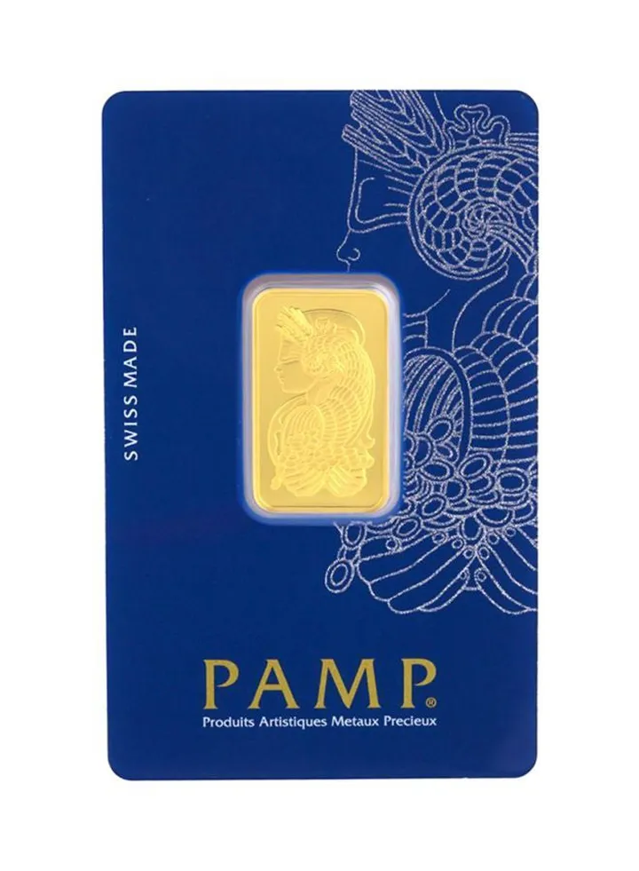 24 Karat Swiss Pamp Gold Bar