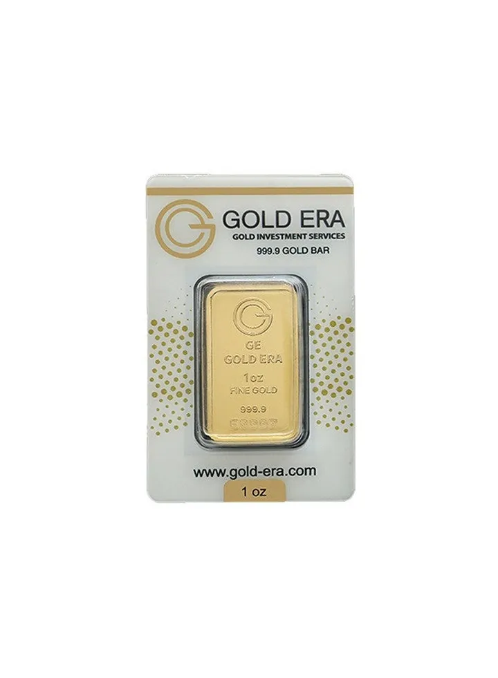 Gold Era Pure 999.9 Fine 24KT Gold Bar - 31.1 grams